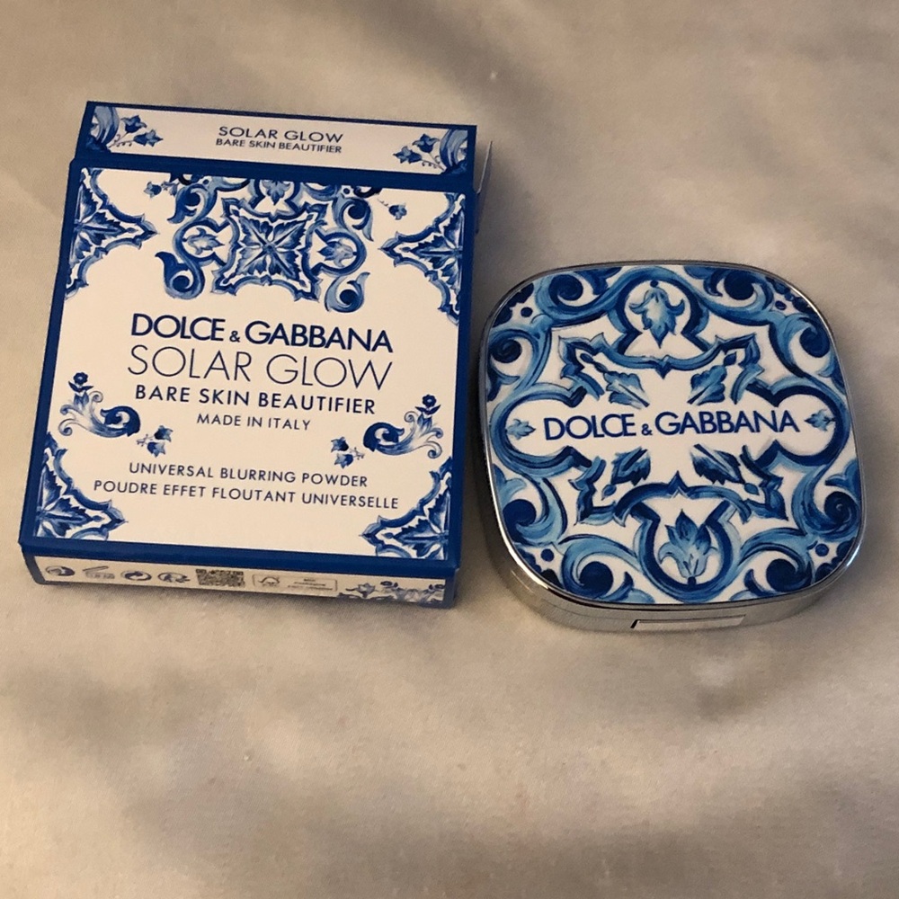 Dolce & Gabbana Solar Glow Bare Skin Beautifier Universal Blurring Powder NIB - Picture 5 of 12